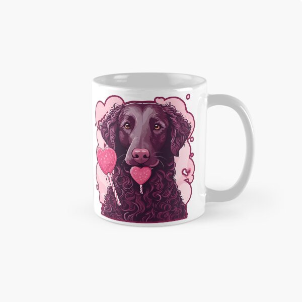 Item preview, Valentine's Day Curly-Coated Retriever Love designed and sold by GoodyPaws.