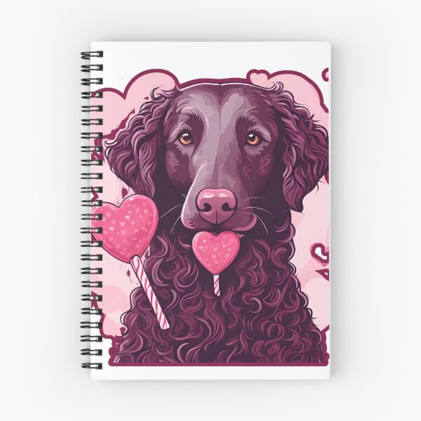 Item preview, Valentine's Day Curly-Coated Retriever Love designed and sold by GoodyPaws.