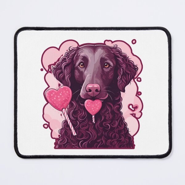 Item preview, Valentine's Day Curly-Coated Retriever Love designed and sold by GoodyPaws.