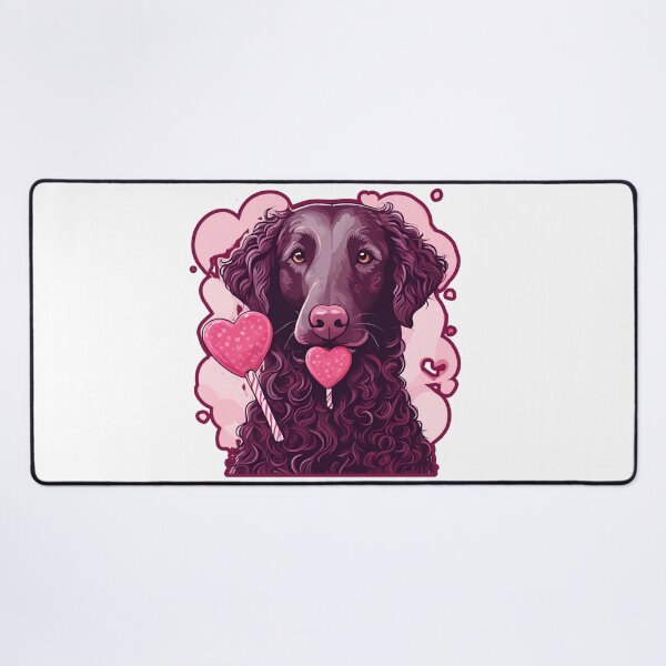 Item preview, Valentine's Day Curly-Coated Retriever Love designed and sold by GoodyPaws.