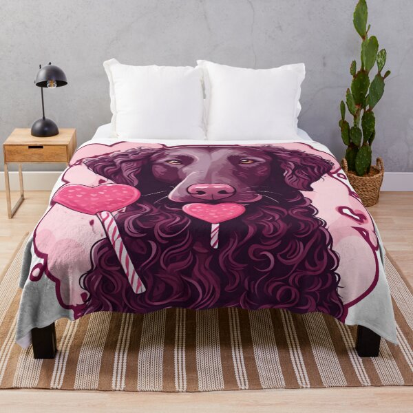 Item preview, Valentine's Day Curly-Coated Retriever Love designed and sold by GoodyPaws.