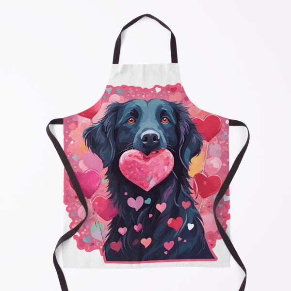 Item preview, Valentine's Day Flat-Coated Retriever Love designed and sold by GoodyPaws.