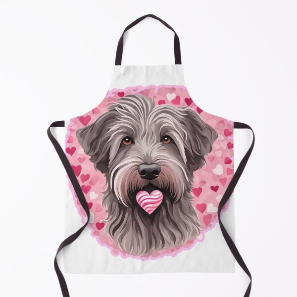 Item preview, Valentine's Day Bergamasco Shepherd Love designed and sold by GoodyPaws.