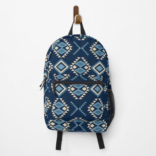 Item preview, Simple blue geometric pattern. designed and sold by RIYA SIRI.