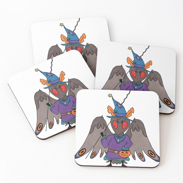 Item preview, Halloween Wizard Mothman  designed and sold by CuriousRune.