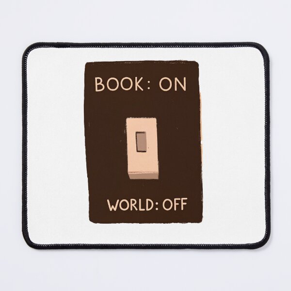 Item preview, Book On World Off Switch designed and sold by DreamyMile.