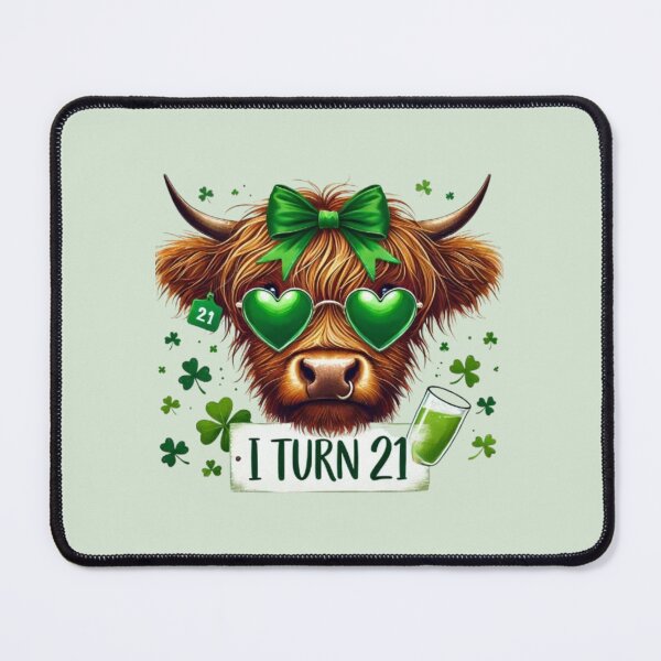Item preview, I Turn 21th On My St Patrick's Day ,Happy 21th Birthday  designed and sold by DeeCeeFashion.