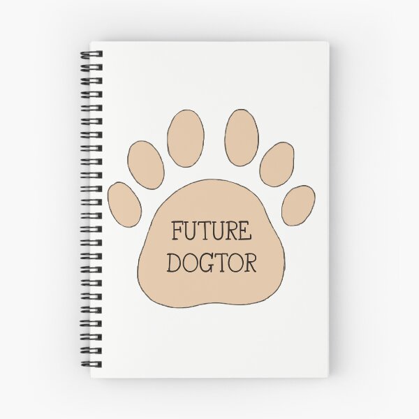 Item preview, Future Dogtor Paw Print designed and sold by Custom Crest.