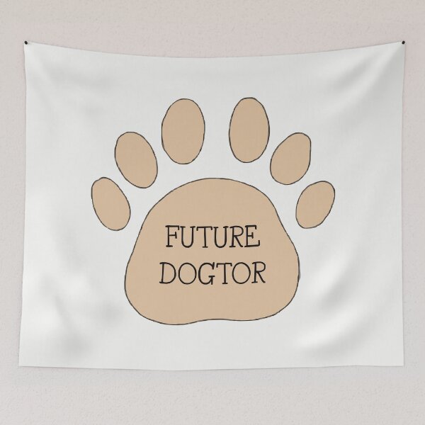 Item preview, Future Dogtor Paw Print designed and sold by Custom Crest.