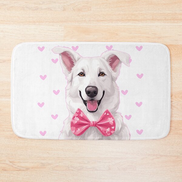 Artikelvorschau, Valentinstag Weißer Schweizer Schäferhund Liebe entworfen und verkauft von GoodyPaws.