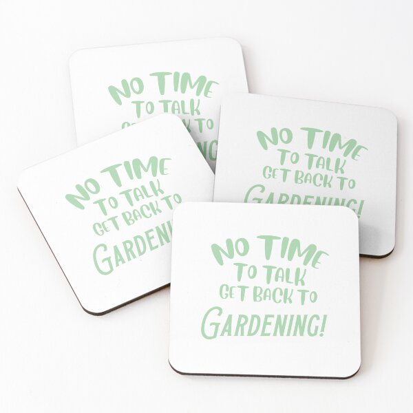 Item preview, No time to talk, get back to Gardening! designed and sold by jazzydevil.
