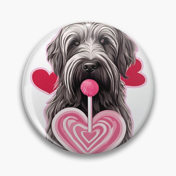 Item preview, Valentine's Day Briard Love designed and sold by GoodyPaws.