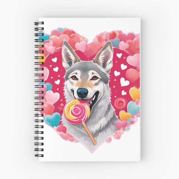 Item preview, Valentine's Day Czechoslovakian Wolfdog Love designed and sold by GoodyPaws.