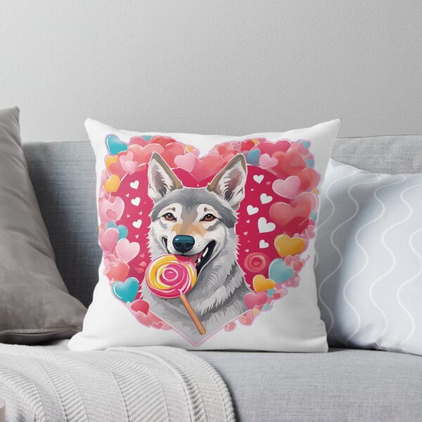 Item preview, Valentine's Day Czechoslovakian Wolfdog Love designed and sold by GoodyPaws.