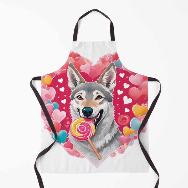 Item preview, Valentine's Day Czechoslovakian Wolfdog Love designed and sold by GoodyPaws.