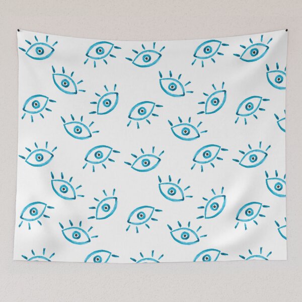 Item preview, Water color Blue eye designed and sold by station-one.