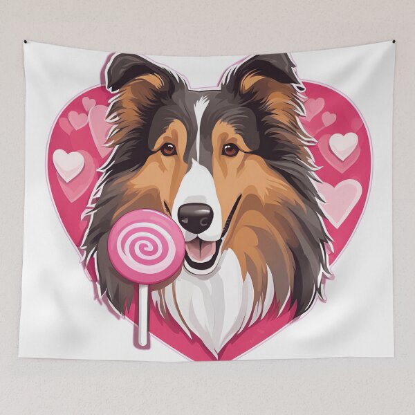 Item preview, Valentine's Day Shetland Sheepdog Love designed and sold by GoodyPaws.