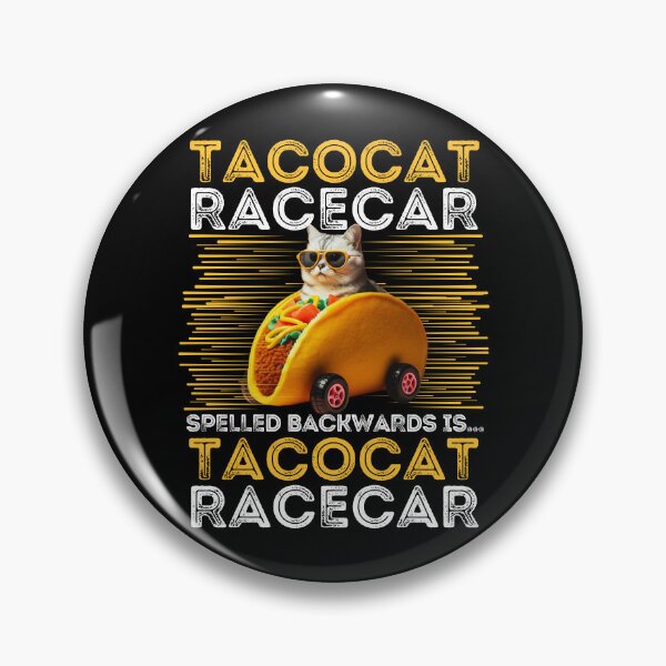 Item preview, Tacocat Spelled Backwards is Tacocat Funny Mexican Taco Cat designed and sold by MegiWu.