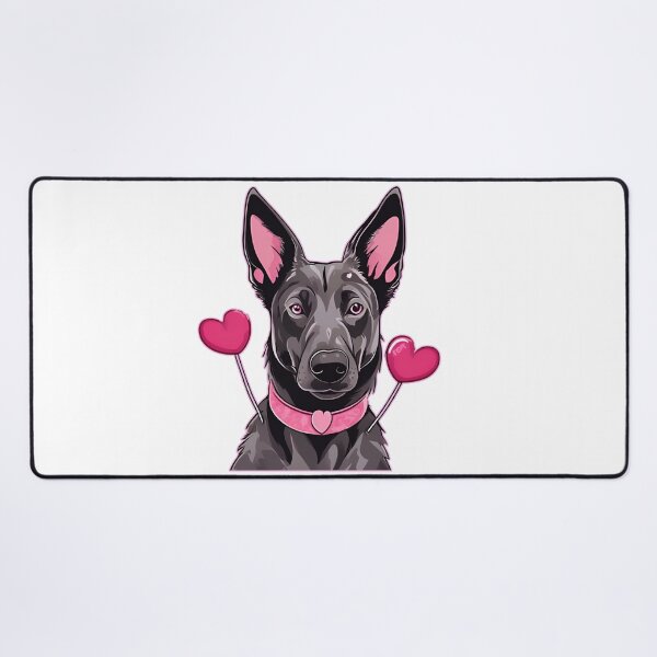 Item preview, Valentine's Day Dutch Shepherd Love designed and sold by GoodyPaws.