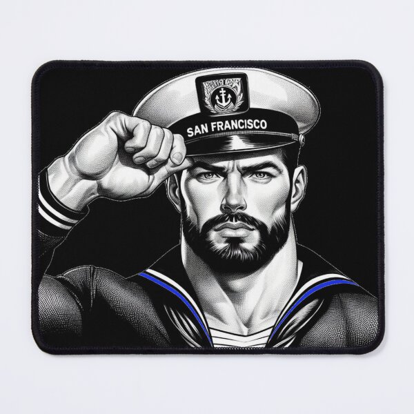 Item preview, Color Pop - San Francisco Sailor Tom of Finland Tribute Gay Pride Graphic Design designed and sold by ItsAKinkThing.
