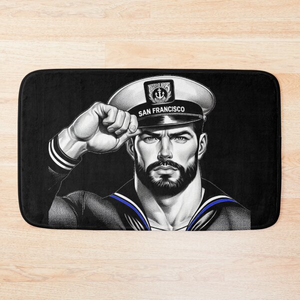 Item preview, Color Pop - San Francisco Sailor Tom of Finland Tribute Gay Pride Graphic Design designed and sold by ItsAKinkThing.