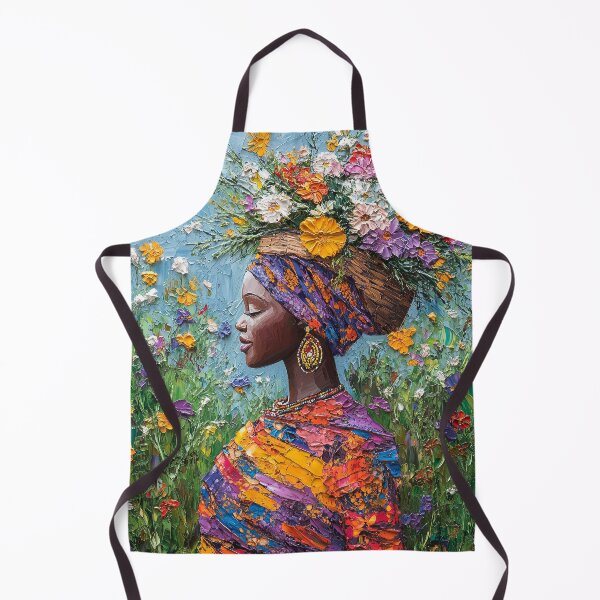 Item preview, Floral Harmony: Kenyan Beauty in Vibrant Colors designed and sold by ArtVibeCo.