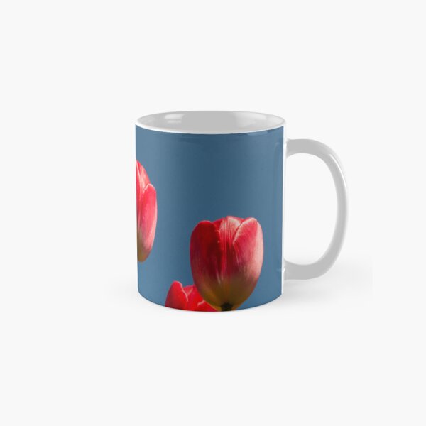 Item preview, Red tulips on blue sky designed and sold by Nicomaja.