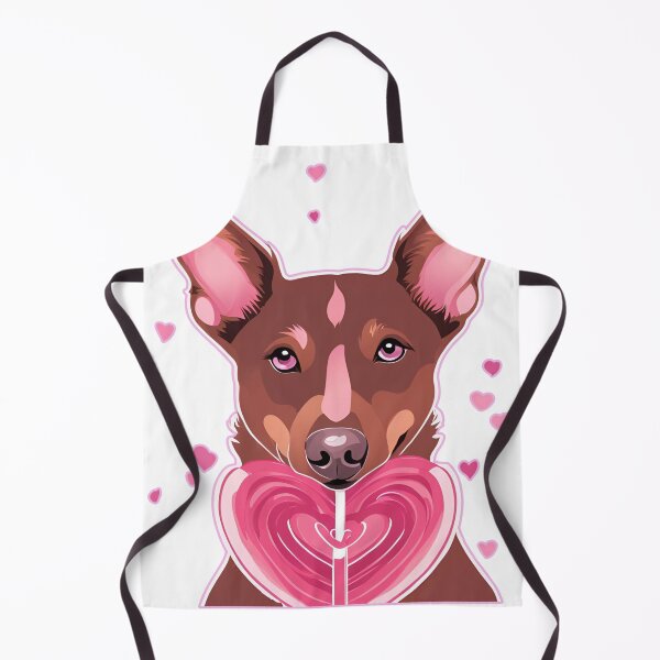 Item preview, Valentine's Day Australian Kelpie Love designed and sold by GoodyPaws.