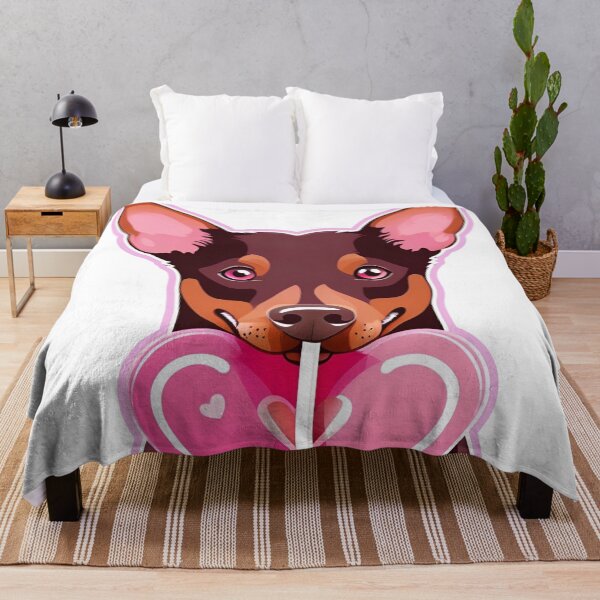 Item preview, Valentine's Day Australian Kelpie Love designed and sold by GoodyPaws.