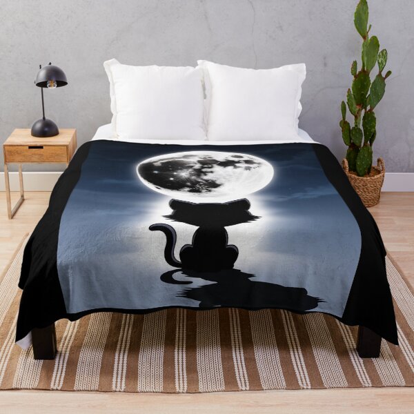 Item preview, Cat & Moon T designed and sold by VeenyOcicat.