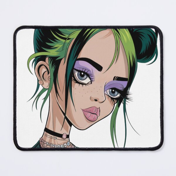Item preview, Billie Eilish Art, Billie Eilish Sticker designed and sold by Bits & Bops Boutique.