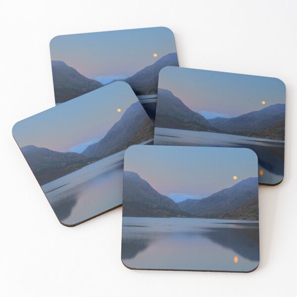 Item preview, Moonlit Mountain Lake at Dusk designed and sold by David Patterson.