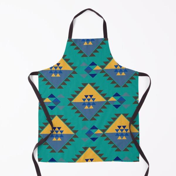 Item preview, Simple yellow and green native American pattern. designed and sold by RIYA SIRI.