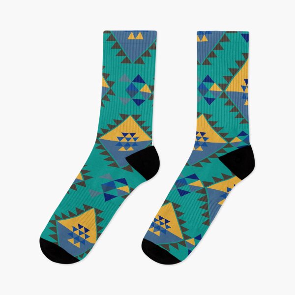Item preview, Simple yellow and green native American pattern. designed and sold by RIYA SIRI.