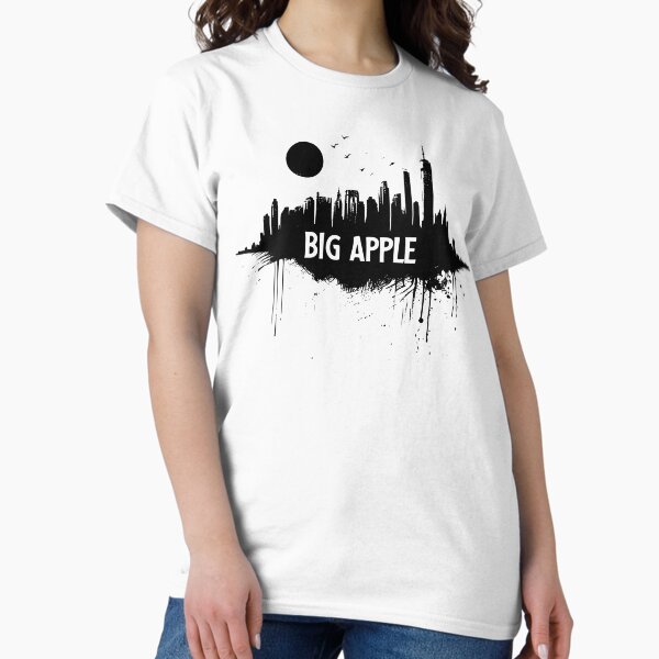 Tシャツ・カットソー COLUMBIA / NEW YORK CITY THE BIG APPLE T-SHIRT WHITE New York 