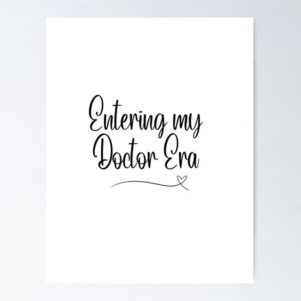 Item preview, Entering my Doctor Era  designed and sold by catthemedic.