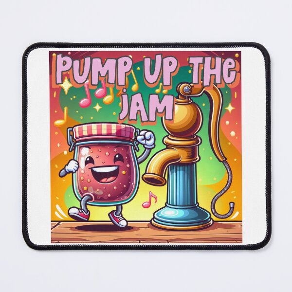 Item preview,  Pump Up the Jam (Song by Belgium techno group Technotronic) designed and sold by PhotoDesignNZ.