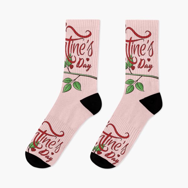 Item preview, Happy valentine’s Day with red rose and red love hearts designed and sold by mashmosh.