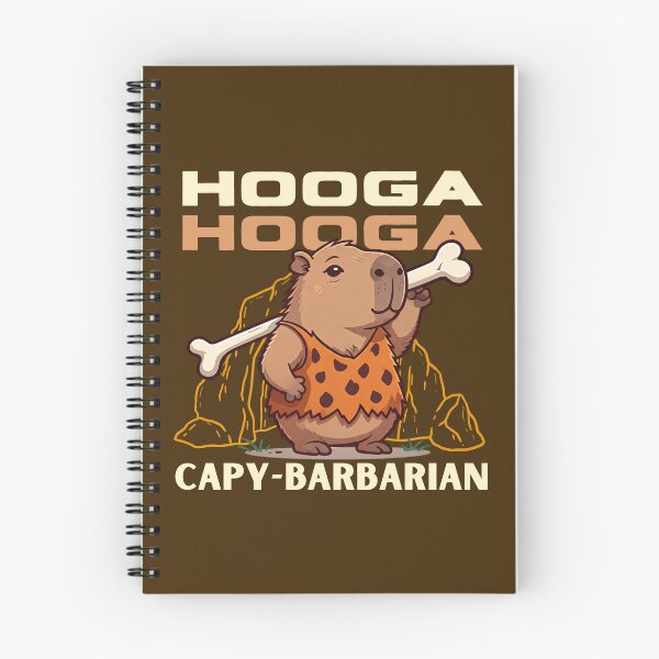 Item preview, Capybarbarian - Hooga Hooga designed and sold by The magic  Yellow bus.