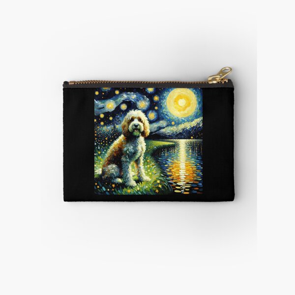 Item preview, Starry Night Cockapoo Dog Van Gogh Lover designed and sold by Kimberley King Art  King Art.
