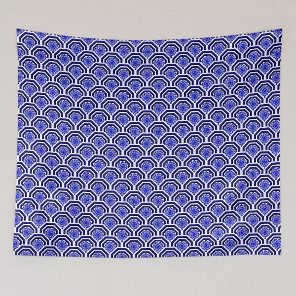 Item preview, Glowing Floral Hexagon designed and sold by Kittaya  Saemee.