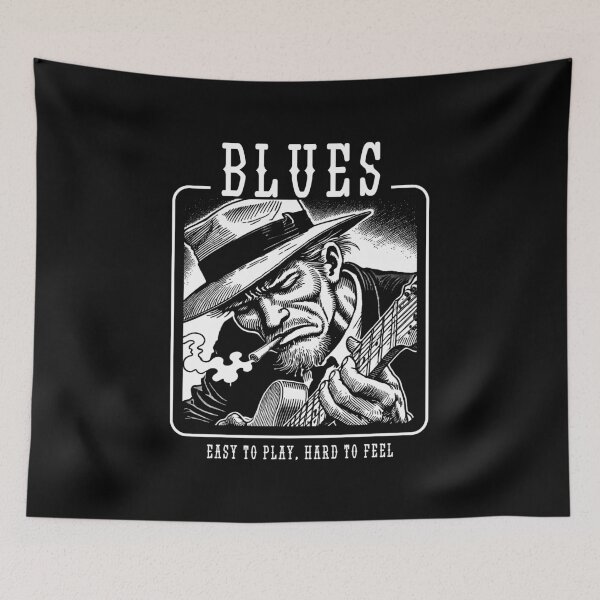 Item preview, Blues: Easy to play, Hard to feel designed and sold by Playa Angel.