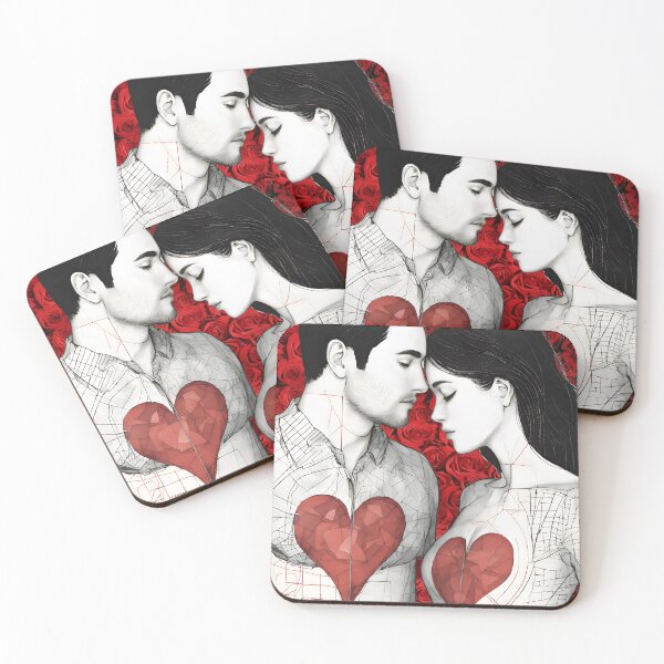 Item preview, Valentine's Day Cute Couple designed and sold by StickPlaza.