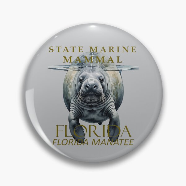 Item preview, Florida Marine Mammal Florida Manatee Design designed and sold by taiche.