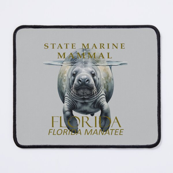 Item preview, Florida Marine Mammal Florida Manatee Design designed and sold by taiche.