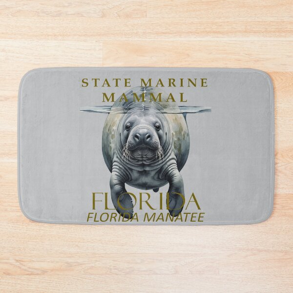Item preview, Florida Marine Mammal Florida Manatee Design designed and sold by taiche.