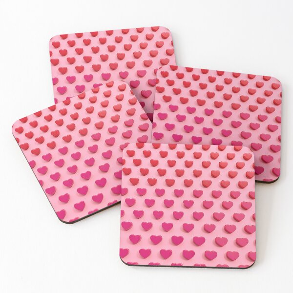Item preview, Puffed Hearts: A Playful Seamless Pattern designed and sold by Uniqo Artz.
