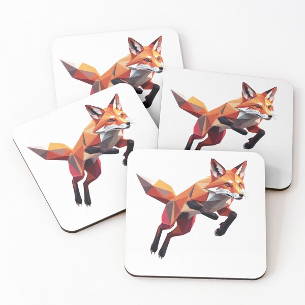 Item preview, Geometric Fox designed and sold by Snicker-Designs.