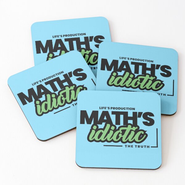 Item preview, Math's Idiotic Life Production designed and sold by TheFunnyGuyShop.