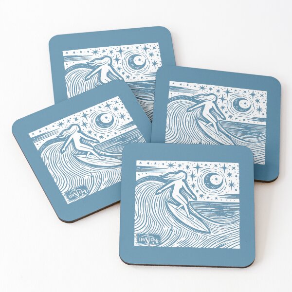 Item preview, Surfing by Moonlight ~ White designed and sold by TheStoke.